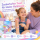 Kinderpflaster Einhorn 63x19mm Bunt Lila - Motivpflaster für Kinder