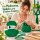 Baumwollkordel 5mm 50m Grün - Jade Green aus recycelter Baumwolle