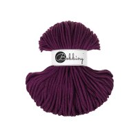 Baumwollkordel 5mm 100m Lila Aubergine Baumwolle geflochten