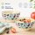 Müslischale Kinder 15cm Blau hellblau Melamin ABC Design Snackschale