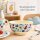 Müslischale Kinder 15cm Blau hellblau Melamin ABC Design Snackschale