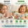 ABC Kinderbecher 250ml Blau Hellblau Melamin Becher für Kinderhände