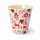 Kinder Trinkbecher 250ml Rosa Pink - Melamin ABC Becher Kinder