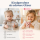 Kinder Trinkbecher 250ml Rosa Pink - Melamin ABC Becher Kinder