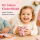 Melaminbecher für Kinder 7,5x7cm Rosa Pink kleiner Becher mit Motiv