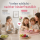 Kinderschüssel Melamin 7,5x15cm Rosa Pink ABC Schale für Snacks