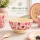 Kinderschüssel Melamin 7,5x15cm Rosa Pink ABC Schale für Snacks