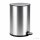 Treteimer 5l Silber Silberfarben - Badmülleimer Edelstahl Softclose