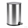 Treteimer 5l Silber Silberfarben - Badmülleimer Edelstahl Softclose