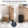 Treteimer Schwarz 5l Edelstahl Pedaleimer mit Softclose