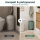 Treteimer 5l Grün - Mint Green Badmülleimer Edelstahl Softclose