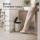 Treteimer 5l Braun Taupe - Edelstahl Pedaleimer rund fürs Bad