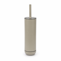 WC-Garnitur freistehend 9x39cm Beige Taupe Edelstahl