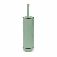 WC-Bürstenhalter 9x39cm Grün Mintgrün Edelstahl freistehend