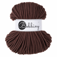 Baumwollkordel 5mm 50m Braun - Chocolate Brown für...