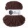 Makramee Kordel 5mm 50m Braun - Flechtgarn Chocolate Brown Baumwolle