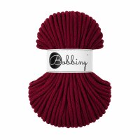 Baumwollkordel 5mm 50m Rot - Red Velvet Kordelgarn...