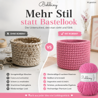 Baumwollkordel 5mm 100m Rosa - Bubblegum Pink für Körbe und Taschen