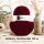 Baumwollkordel 5mm 100m Rot - Red Velvet Makramee Kordel geflochten