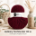 Baumwollkordel 5mm 100m Rot - Red Velvet Makramee Kordel geflochten