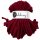 Makramee Garn 9mm 30m Rot - Flechtkordel Red Velvet Baumwolle