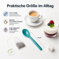OUTLET - RESTPOSTEN - 5 er Rice Teelöffel-Set Urban