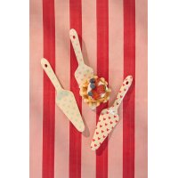 OUTLET - RESTPOSTEN - Rice Melamin Tortenheber - Herz Print 2er-SET