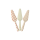 OUTLET - RESTPOSTEN - Rice Melamin Tortenheber - Herz Print 2er-SET