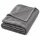 Kuscheldecke 150x200 Grau - Mittelgrau Double Face Wohndecke