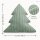 Tannenbaum Kissen 50x50 Grün Salbeigrün - Cord Kissen Weihnachten