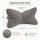Leseknochen anthrazit 42x22cm Grau - Flauschcord Nackenkissen