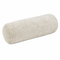 Nackenrolle 15x40cm Beige Creme Zierrolle Cordoptik...