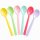 Kinder Teelöffel 14,5cm Bunt - 6er Set aus Melamin für kleine Hände