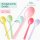 Kinder Teelöffel 14,5cm Bunt - 6er Set aus Melamin für kleine Hände