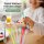 Kinder Teelöffel 14,5cm Bunt - 6er Set aus Melamin für kleine Hände