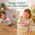 Kinder Teelöffel 14,5cm Bunt - 6er Set aus Melamin für kleine Hände