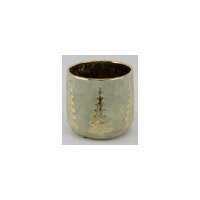 Keramik Pflanztopf 17,5x16cm Grün salbei -...