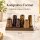 Vasen Arrangement 18,5x7x9cm Braun Gold Steingut auf Platte Sideboard