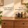 Vasen Arrangement 18,5x7x9cm Braun Gold Steingut auf Platte Sideboard