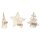 LED-Metallkegel/-Tanne/-Stern 20LED,3sort.,2xAA/Tim,20x4x20