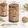Juteband auf Spule mit Schere D5xH8cm Natur Beige - Jute Deko