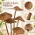 Pilz Gartenstecker rost 22x20xH29cm Braun Eisen Pilzgruppe zum Stecken