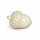 Deko Eichel Porzellan 7x6,5xH5,5cm Creme Elfenbein Regaldeko Herbst