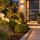 LED Gartenstab Stern 3x113cm Schwarz matt Eisen für Beet und Vorgarten