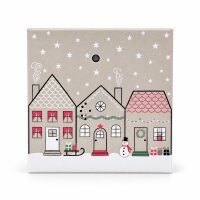 Soundbox Weihnachten ca. 12x12cm 2 sortiert
