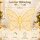 LED Deko Schmetterling 98x77cm Gold warmweiß Metall außen innen