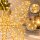 LED Deko Schmetterling 98x77cm Gold warmweiß Metall außen innen