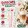 Latte Macchiato Löffel lang 22cm Cremeweiß - Melamin Weihnachten Set
