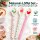 Latte Macchiato Löffel lang 22cm Cremeweiß - Melamin Weihnachten Set