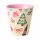 Melaminbecher Weihnachten 250ml Bunt Creme - Becher mit Weihnachtsmotiv